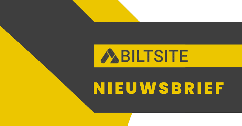 BILTSITE Nieuwsbrief header